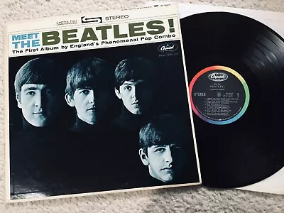 Beatles. Meet The Beatles. Capitol Green Stereo. Side 1 All BMI Credits! REDUCED • £160