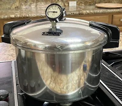 Vintage Heavy Cast Aluminum 16qt Pressure Cooker/Canner Model 620 Maid Of Honor • $145