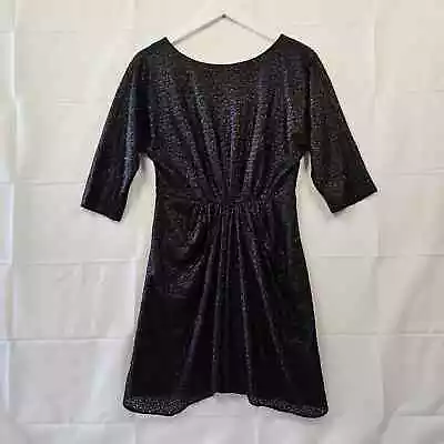 Tibi Black Cocktail Dress 3/4 Length Sleeve Size 4 • $35