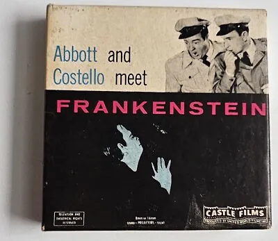 NEW 8mm Castle Films #849 Abbott & Costello Meet FRANKENSTEIN HEADLINE EDITION • $29.74