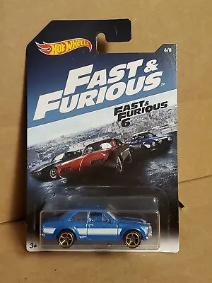 Hot Wheels 2017 Walmart Exclusive 6/8 Fast & Furious '70 Ford Escort RS1600 • $3.49