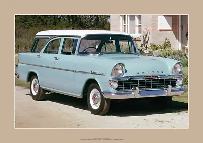 Holden EK Special Station Sedan Art Print – GMH 1961-62 – 3 Sizes Poster • $46.71