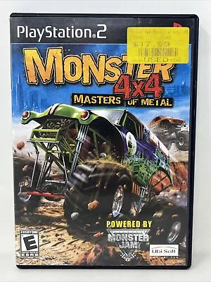 Monster 4x4: Masters Of Metal - Sony PlayStation 2 PS2 - No Manual • $8.54