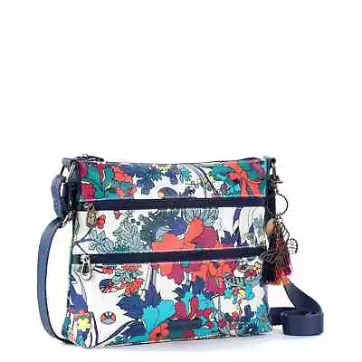 Sakroots Basic Crossbody Bag Lake Flower Power NWT Free Shipping • $76.83