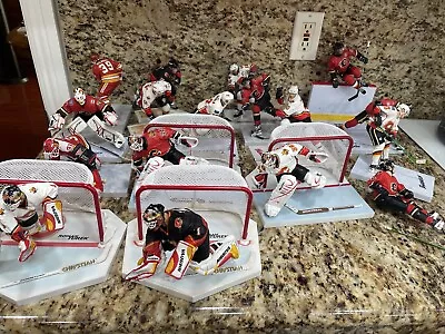 Lot Of 17 McFarlane NHL Calgary Flames Figures- Iginla Gilmour Kiprusoff Fuhr • $139.99