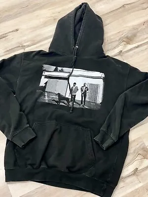 Macklemore & Ryan Lewis 2016 Concert Tour Hoodie Black Sweatshirt Size Large • $19.99