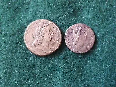 £100 • Buy King William Of Orange 1690 Guinea & Half Guinea Coin Weights.