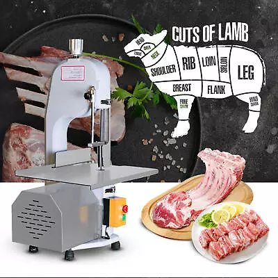 1500W Electric Meat Bone Saw Machine Commercial Frozen Meat Bandsaw Cutter • $462.99