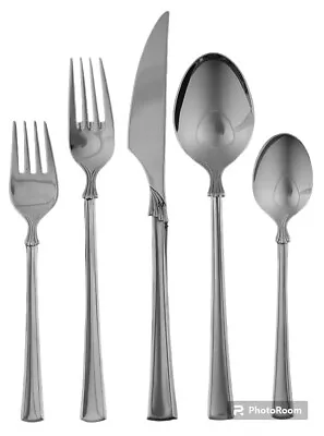 New Mikasa Verona Stainless Steel Flatware 5 Pc Place Setting And Or Dinner Knif • $14
