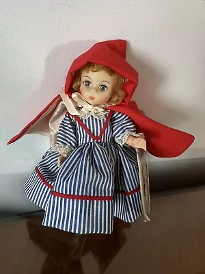 1950's Vintage Adorable RED RIDING HOOD By Madame Alexander Original With Tag • $15