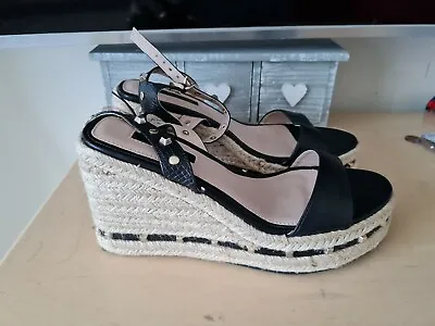 £18.50 • Buy MISS Selfridge Lady's Summer Shoes. Wedge. Size 6. EXCELLENT CONDITION
