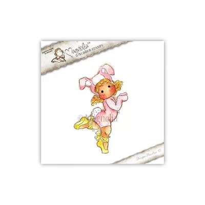 Magnolia Cling Rubber Stamp Ballerina Bunny Tilda B2 - NEW • $4