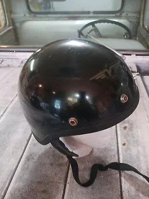 Vintage Vector Half Shell Motocycle Helmet Size Large • $19.99