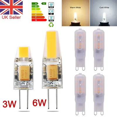 £12.06 • Buy Dimmable G4 G9 LED Bulbs 3W 6W 5W 8W Capsule Light Lamp Replace Halogen Bulb UK