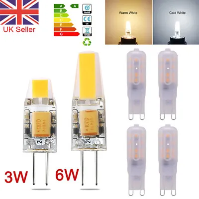 Dimmable G4 G9 LED Bulbs 3W 6W 5W 8W Capsule Light Lamp Replace Halogen Bulb UK • £2.88