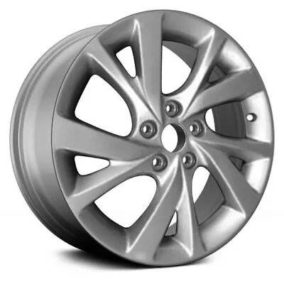 Wheel For 2016-2017 Hyundai Veloster 17x7 Alloy 10 Spiral Spoke 5-114.3mm Silver • $257