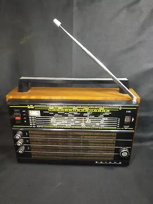 Vintage Retro Soviet Russian Ussr Transistor Radio Selena B 211 Lw Fm 2sw Uhf • $119