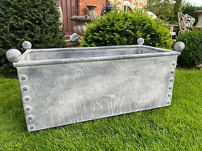 Galvanised Planter - Trough - Zinc Planters 80 Cm • £175