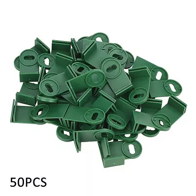 £10.40 • Buy 50pcs Small Tool Garden Accessories Greenhouse Corner Clips Shading Insulation.