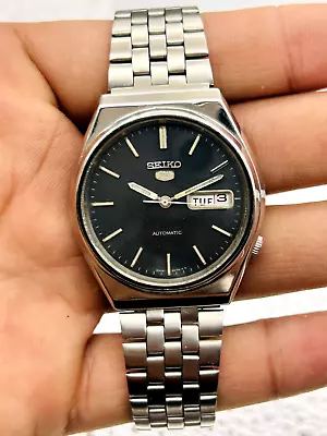 Vintage Seiko 5 Men's Automatic Wrist Watch Japan Made • $74.99