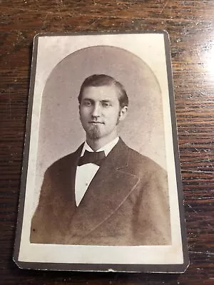 Antique Victorian Man W/ Beard CDV Photo Photograph Allentown Pa • $12.99