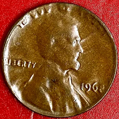 1968 Capped Die Brockage Error Lincoln Cent • $49
