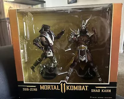 McFarlane Mortal Kombat 11 Sub Zero Vs Shao Kahn - 2 Pack • $50