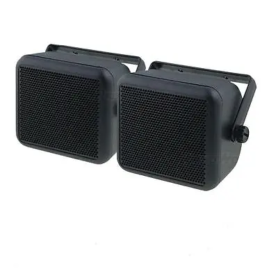 4  Inch / 100mm / 10cm Car/Van/Motorhome/Caravan Empty Speaker Box Pods (PAIR) • £24