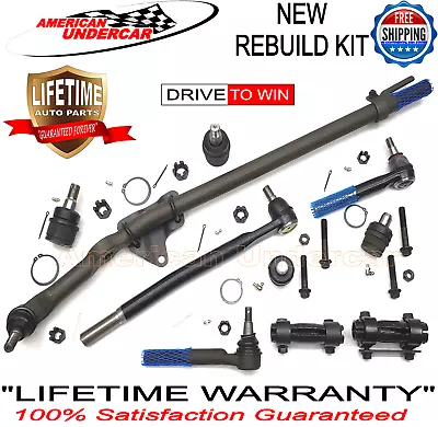 Lifetime Ball Joint Tie Rod Drag Link Kit Ford F250 F350 Super Duty 2WD 08 - 10 • $359.10