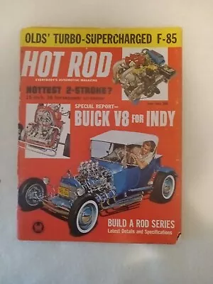 $12.34 • Buy HOT ROD Magazine,  June 1962,  Olds Turbo, Hot Kart Eng.,  Buick V8 For Indy,  B