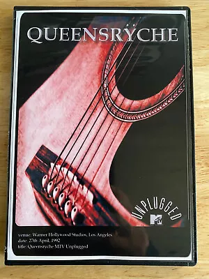 Queensryche - Live & Unpluged 1992 DVD Geoff Tate Chris DeGarmo Michael Wilton • $12.97