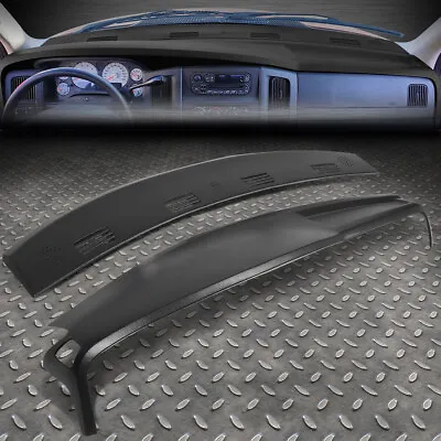 $118.99 • Buy For 02-05 Dodge Ram Truck 1500 Defrost Vent Grille Cap+dashboard Cover Overlay