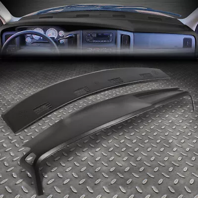$118.99 • Buy For 02-05 Dodge Ram Truck 1500 Defrost Vent Grille Cap+dashboard Cover Overlay