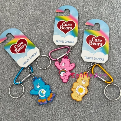 £8.99 • Buy Primark Care Bears Travel Dangles / Keychains (BLUE+PINK+YELLOW)