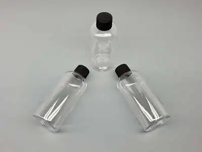 3pc 4oz Plastic Bottles PET Screw Top • $7.99