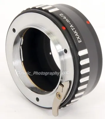 EXAKTA / Exa 35mm SLR Camera To Panasonic Lumix / OLYMPUS PEN Micro 4/3 Adapter • £19.10