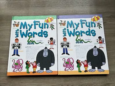 Lot Of 2 My Fun With Words Dictionary Books A-K /L-Z • $14.99