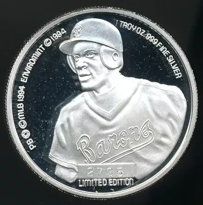 1994 Michael Jordan #45 Birmingham Barons 1 Oz. .999 Silver Rd. Ltd. Edition! • $49.50