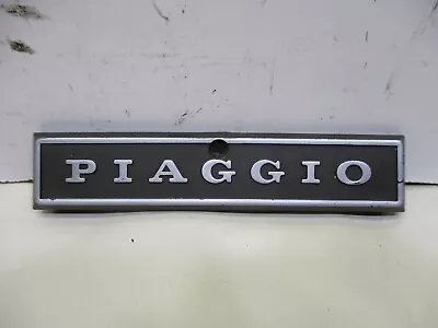 79 80 1979 Vespa Piaggio P200e P 200 Vintage Front Emblem Badge Tag Plate Oem • $19.99