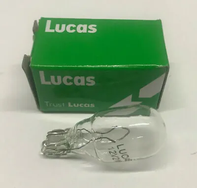 Lucas Bulb 21w Capless Brake / Reverse 921 12V  • £3.49