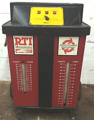 RTI Multi Coolant Fluid Exchange Machine #255 • $699