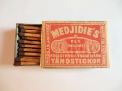 MEDJIDIE'S 1930S Sweden Matchboxing Matches Boxes • $6.39