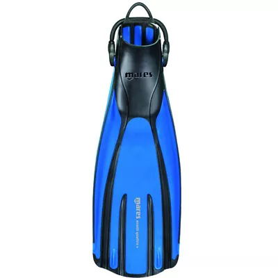 Mares Avanti Quattro + Open Heel Fin X-Large Reflex Blue • $189.95