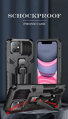 $10.99 • Buy Case For OPPO A9 A5 A53 F17 Realme C12 A11 Shockproof Magnetic Stand Phone Cover
