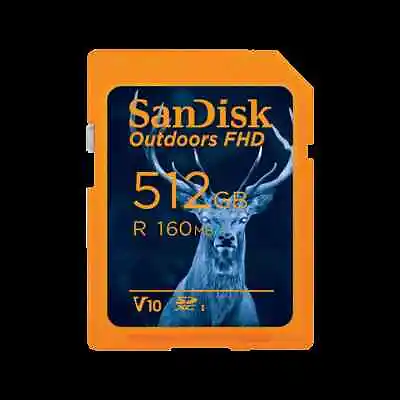 SanDisk 512GB Outdoors FHD MicroSDXC UHS-I Memory Card - SDSDUWL-512G-GN6VN • $74.99