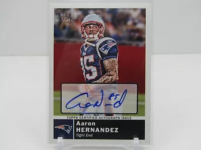 Aaron Hernandez 2010 Topps Magic Rookie Rc Autograph Auto- Patriots • $134