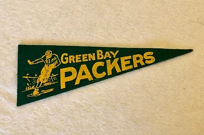 NFL 1960s Green Bay PackersVintage Mini Pennant Running Back #41 • $30