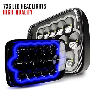 $48.99 • Buy 7x6 5x7 LED Headlight Hi-Lo DRL Sealed Beam For Nissan Truck Pickup Hardbody