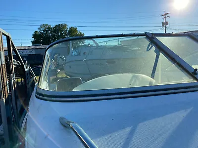 $200 • Buy 1996 Sunbird Corsair 200 Cuddy Right Side Front Windshield Curved Glass 