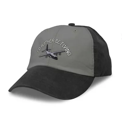 Soft Baseball Cap C-130 I'D Rather Be Flying Unstructured Hats For Men & Women • $20.99